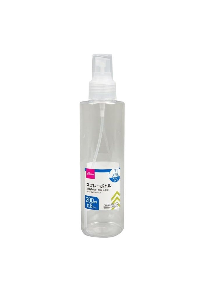 Daiso Spray Bottle – 200 ml | Refillable Fine Mist Sprayer for Cleaning, Beauty & Plants - Image 1